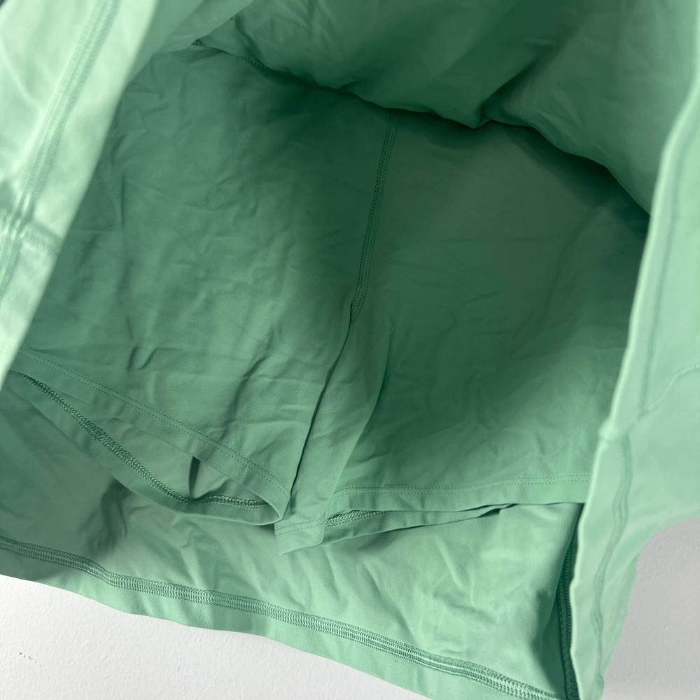 Athleta Salutation Stash 14.5" Skort Skirt Raleigh Green Size XL - Picture 5 of 8